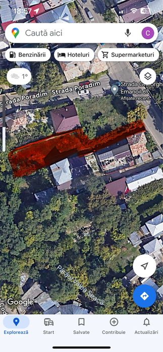 Teren - str Gheorghe Emandi nr 67, Barlad