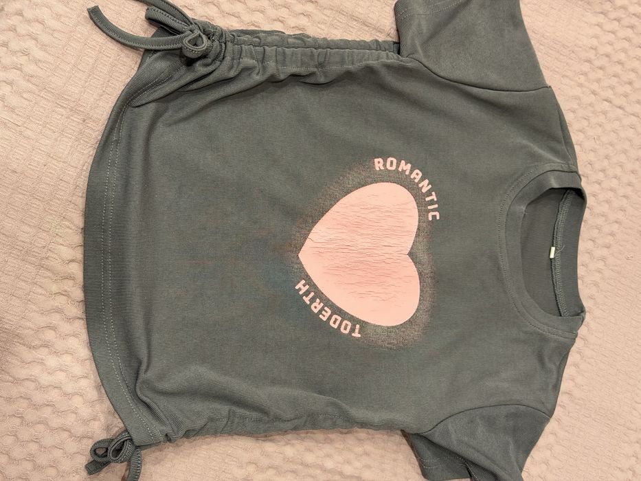 футболка-топик для девочки