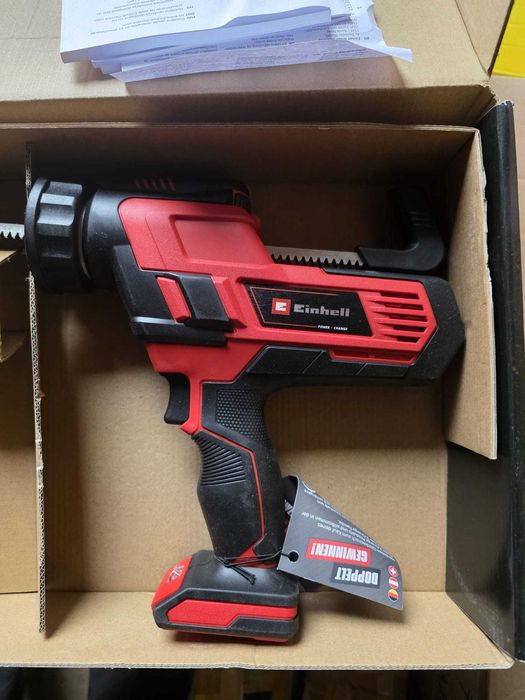 Pistol silicon fara acumulator 18V 310ml TE-SG 18/10 Li