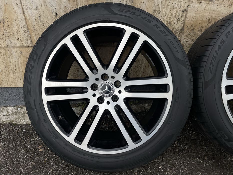 Jante Roti 21 Originale 5X112 Mercedes GLE ML W167 Anvelope vara 275 45 R21 / 315 40 R21