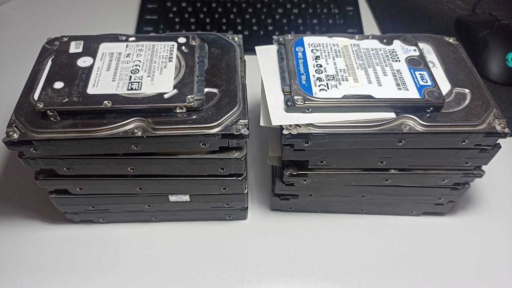 Жесткие диски нерабочие/аварийные