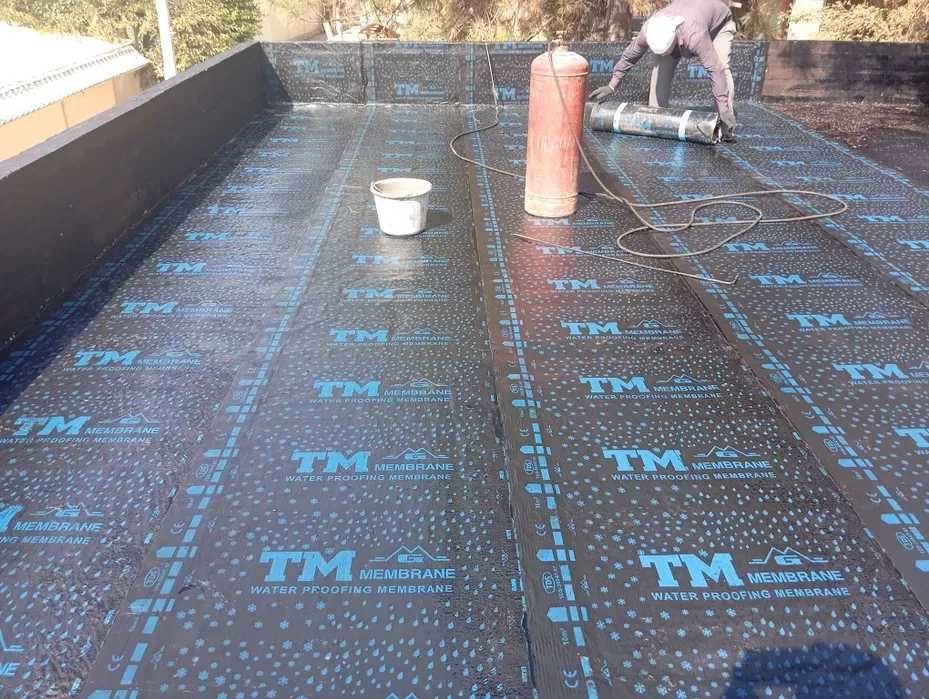 Полизол фундамент и криша