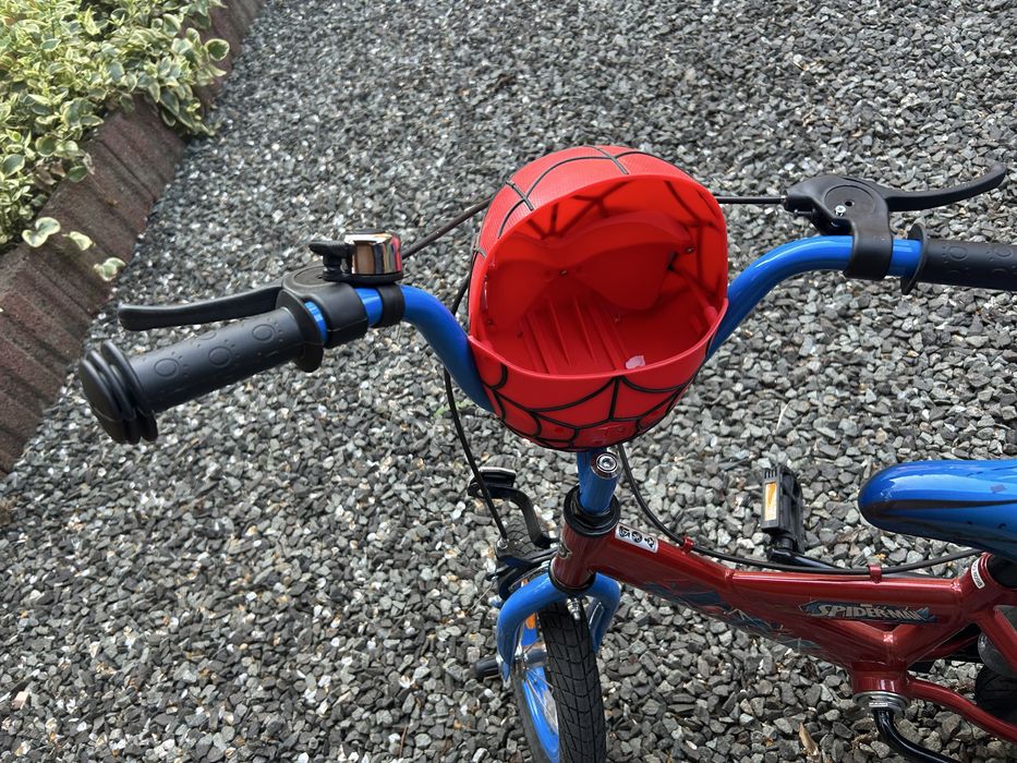 bicicleta baiat spideman