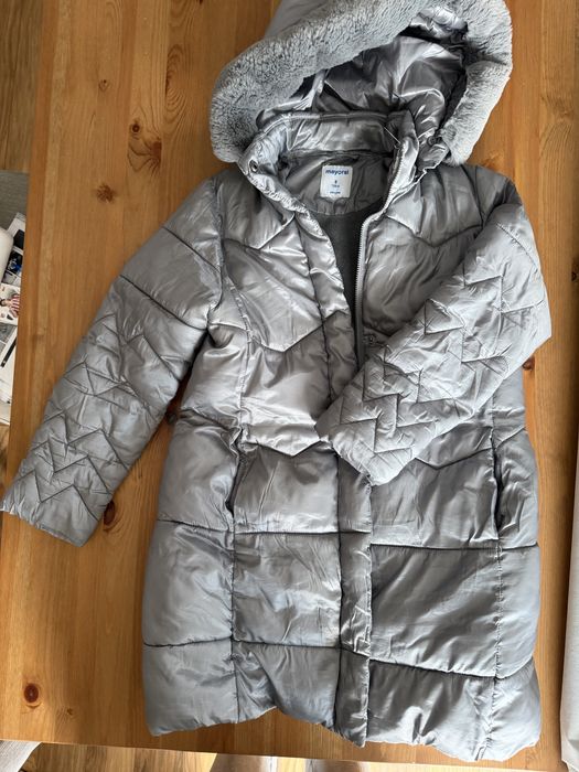 Детско,зимно,дълго яке за момиче