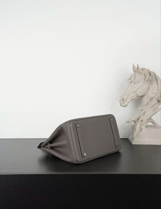 Hermes Birkin Style Taupe