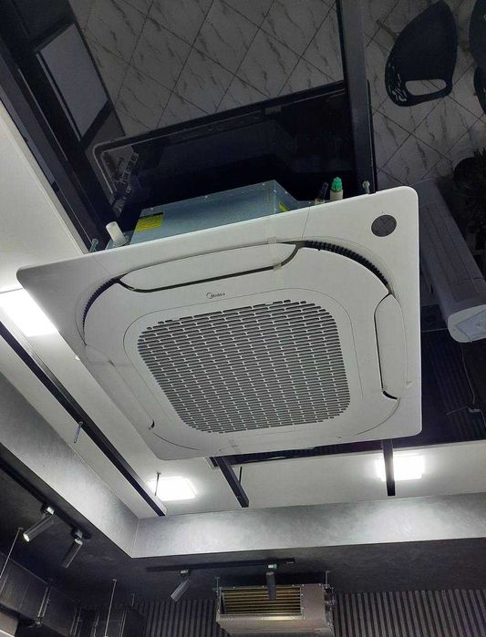 Кассетный кондиционер MIDEA - 48,000 Btu / на 220В Инвертор / Доставка