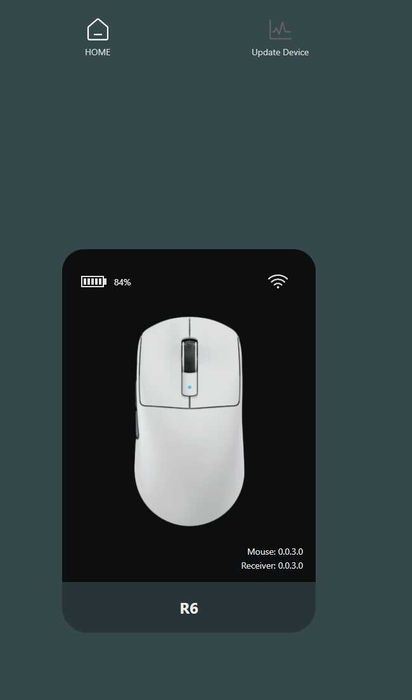 (Rezervat) Mouse Gaming - ATTACK SHARK R6 Ultralight 39g Wireless 8K