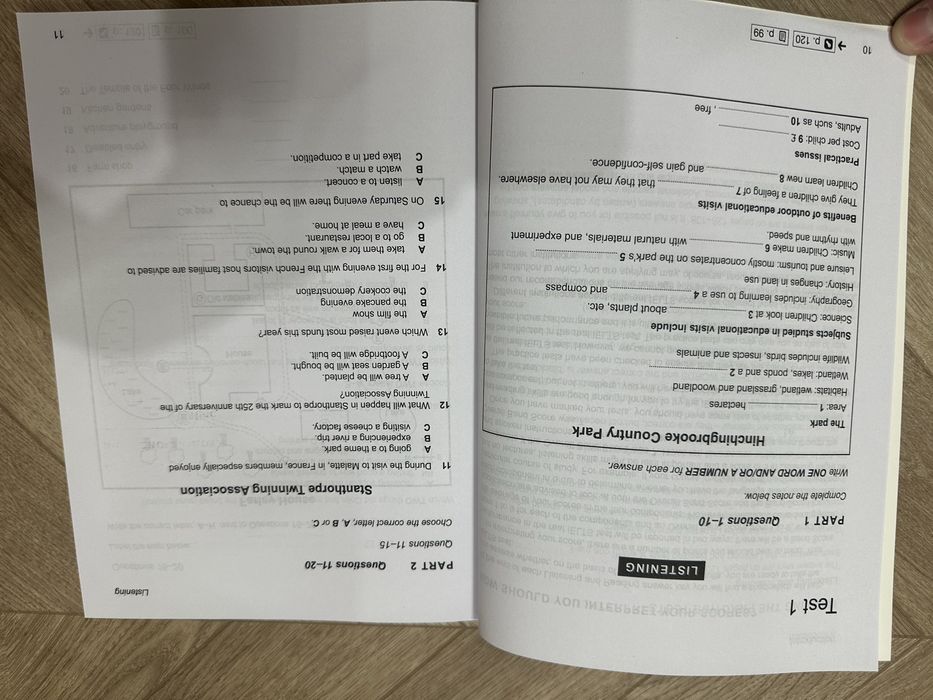 IELTS Cambridge 17-20 части