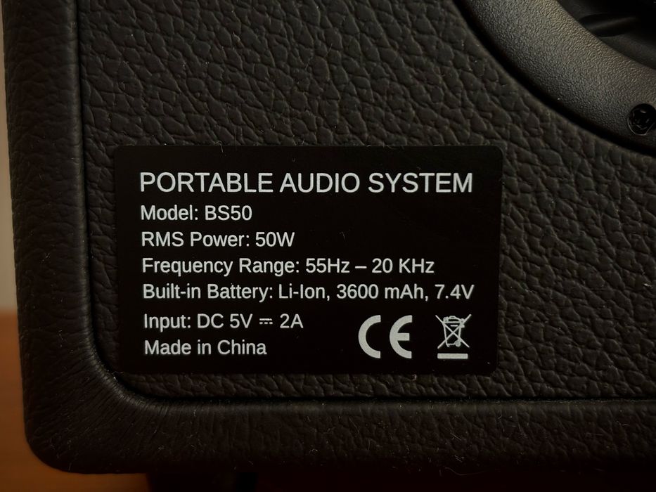Аудио Система XMART BS50 Portable Audio System