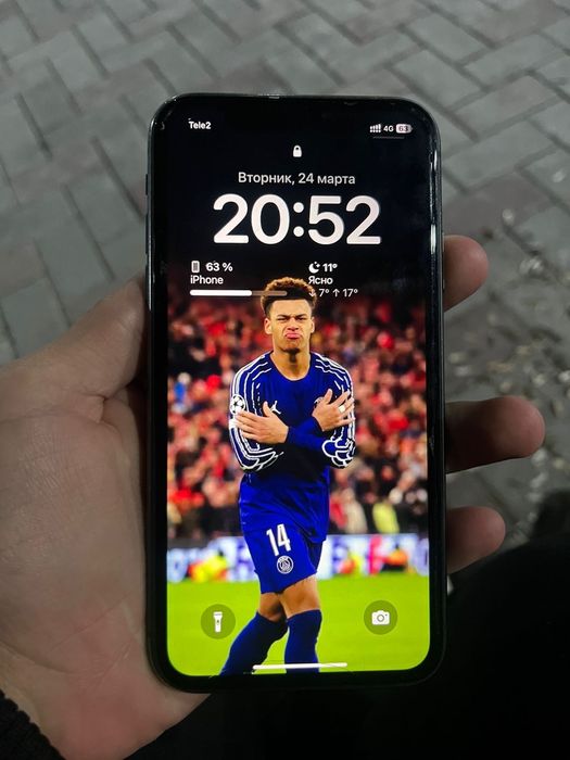 Айфон 11 64гб церный