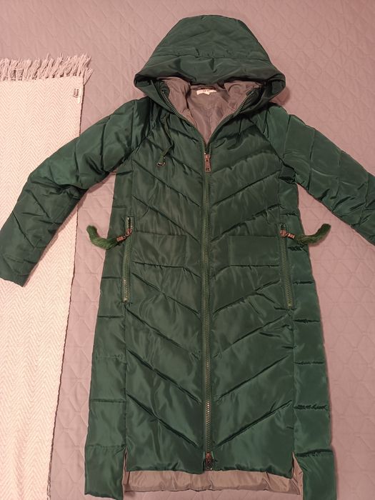 Fâș lung Kotton verde pădure