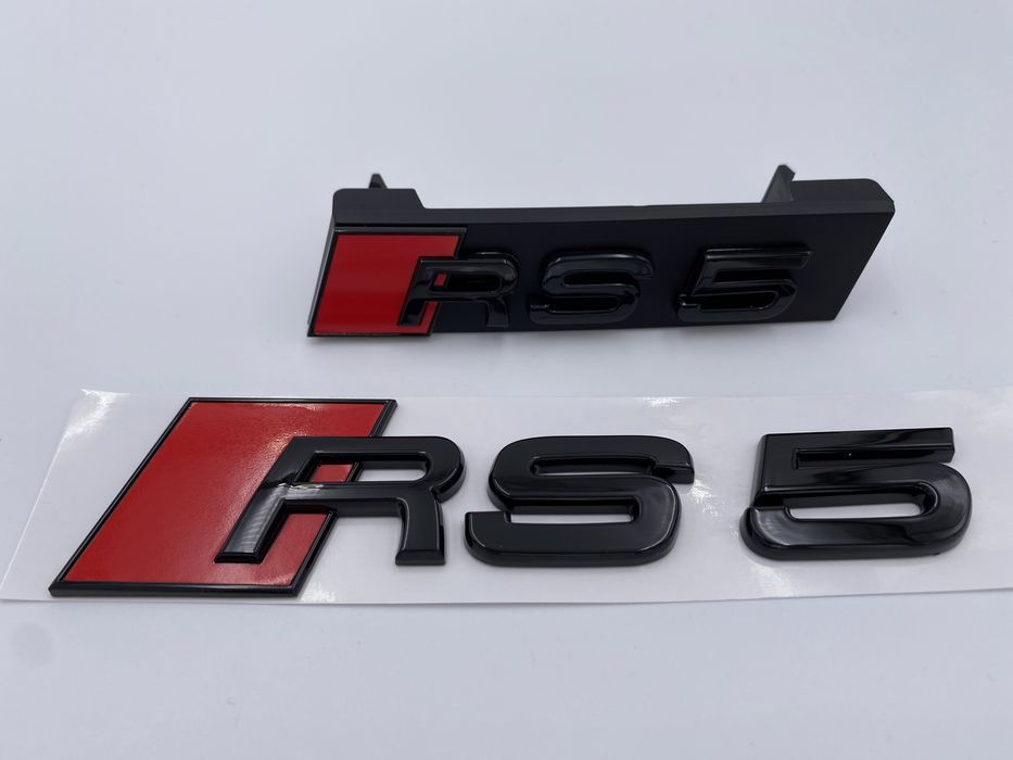 Set embleme Audi RS 5 negru