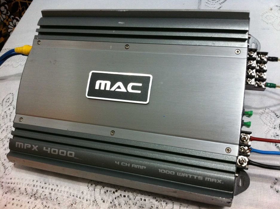 Amplificator Mac Audio max 1000W/Crunch / Germany (hertz  jbl statie