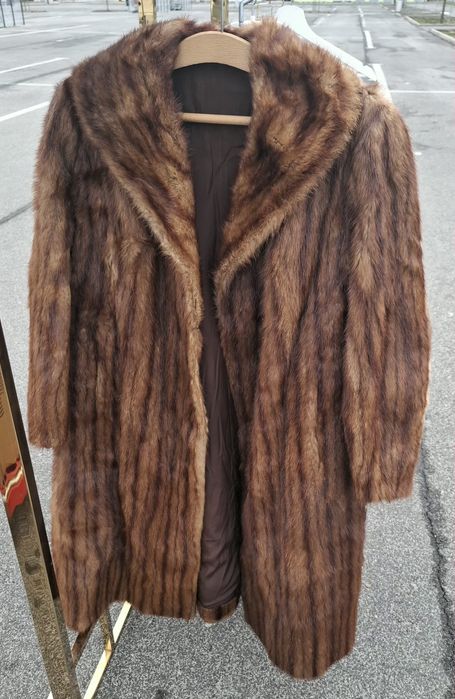 Палта от естествен косъм