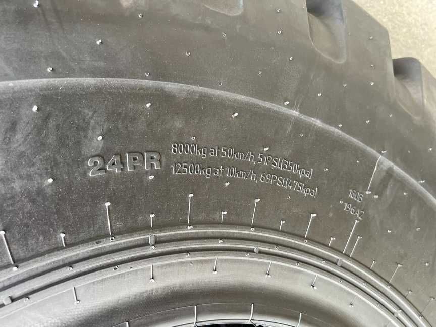 Anvelope noi industriale de VOLA cu garantie 24pliuri 23.5-25