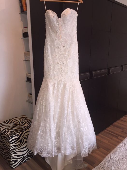 Шикарное свадебное платье