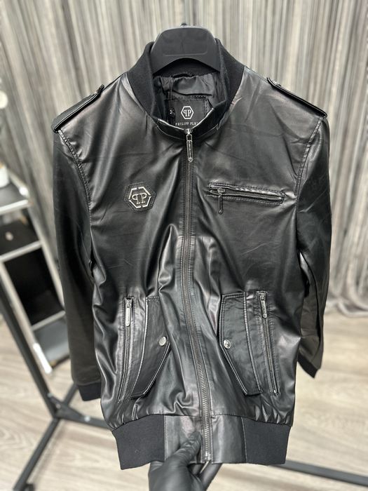 Geaca Piele. Philipp Plein. Premium/TopQuality