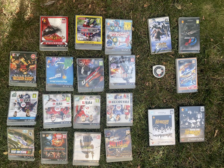 Lot jocuri PS2/PS3 si PSP