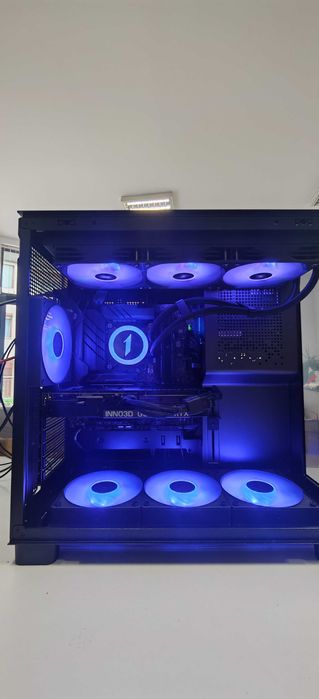 Супер Геймърско PC Intel I7 14700 20/28 Core/64Gb D5/1.5TB SSD/RTX 5070/Гаранция