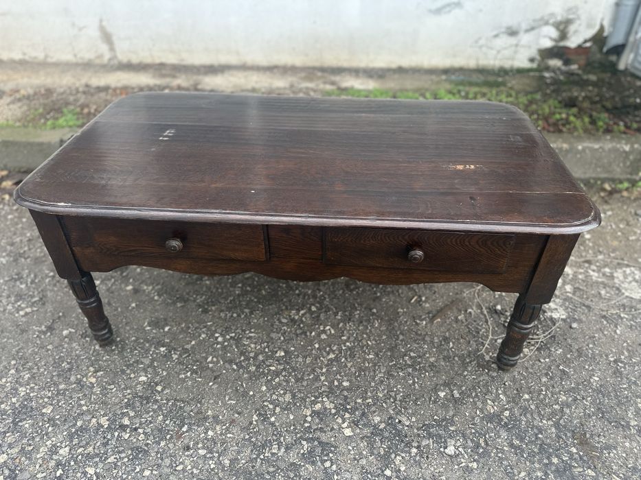 Холна маса с две чекмеджета