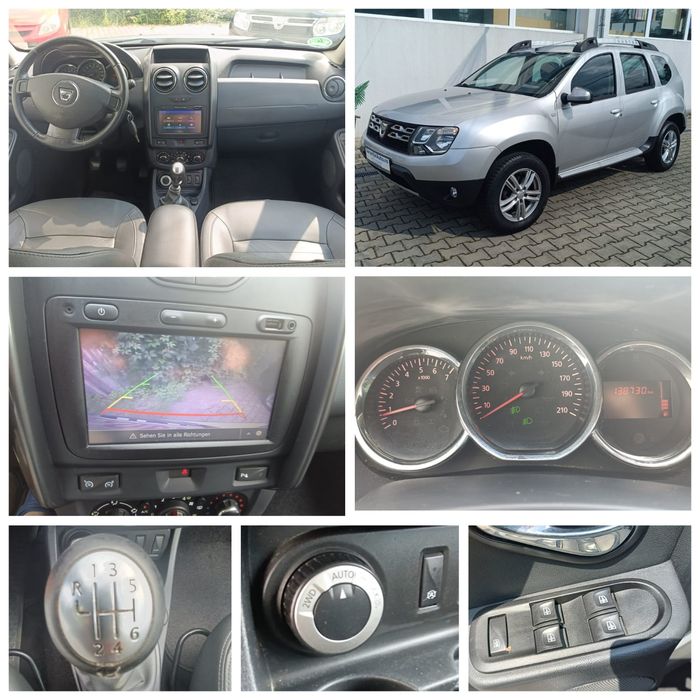 Dacia Duster Prestige 4x4 2016 Benzina Euro 6 Navigatoe Camera Piele  Incalzire 4WD