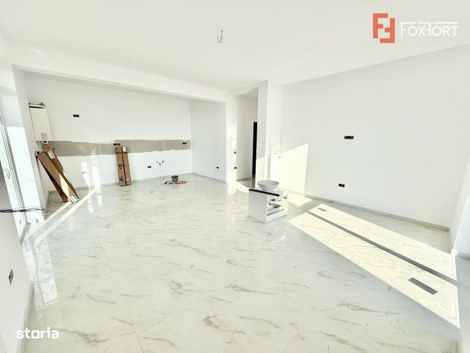 Apartament cu 2 camere si gradina de 140 mp - Mosnita