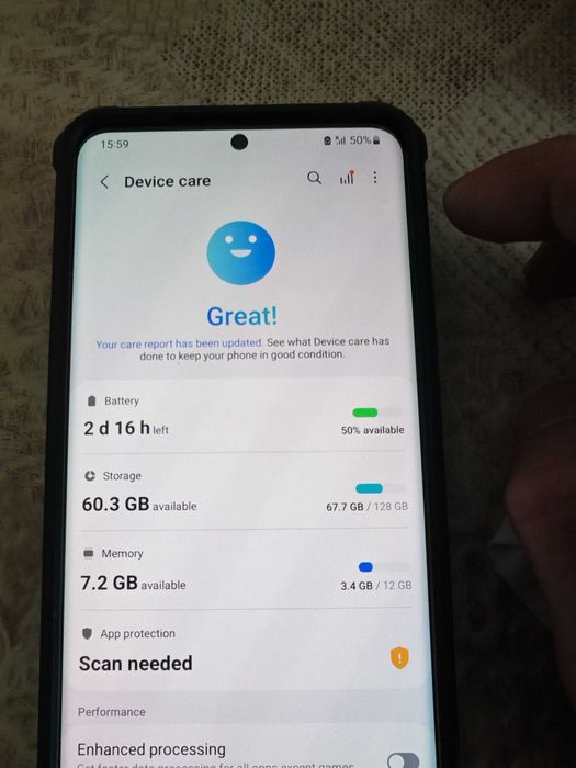 Samsung Galaxy S20 Ultra – 128GB / 12GB RAM Черен