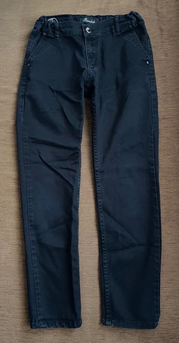 Мъжки дълъг черен панталон