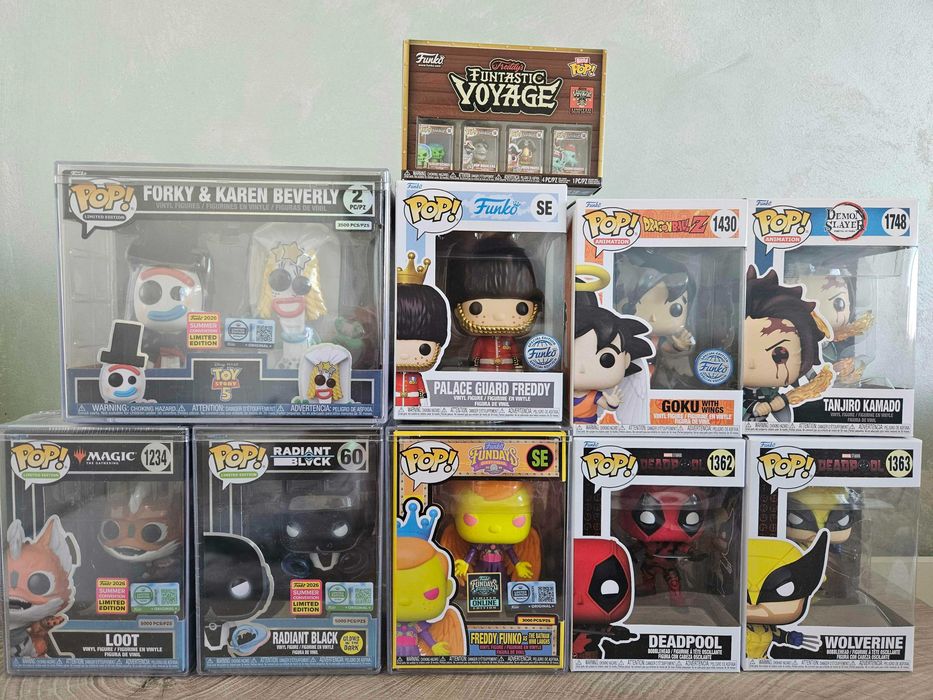 Limited Funko pops