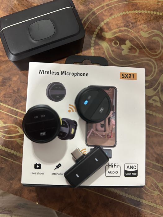 петличка, микрофон