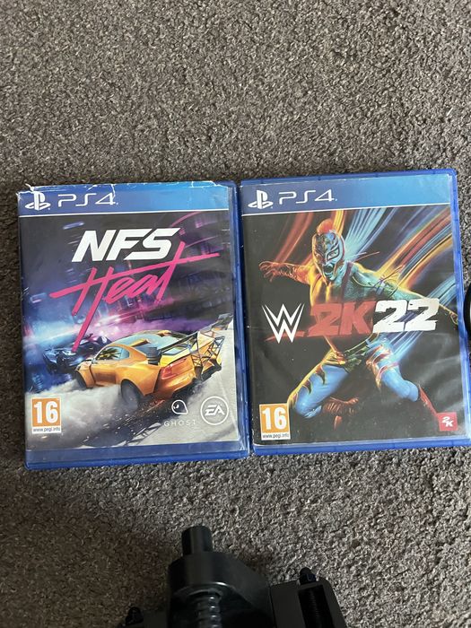 Vand ps4 slim 500gb cu volan si schimbator