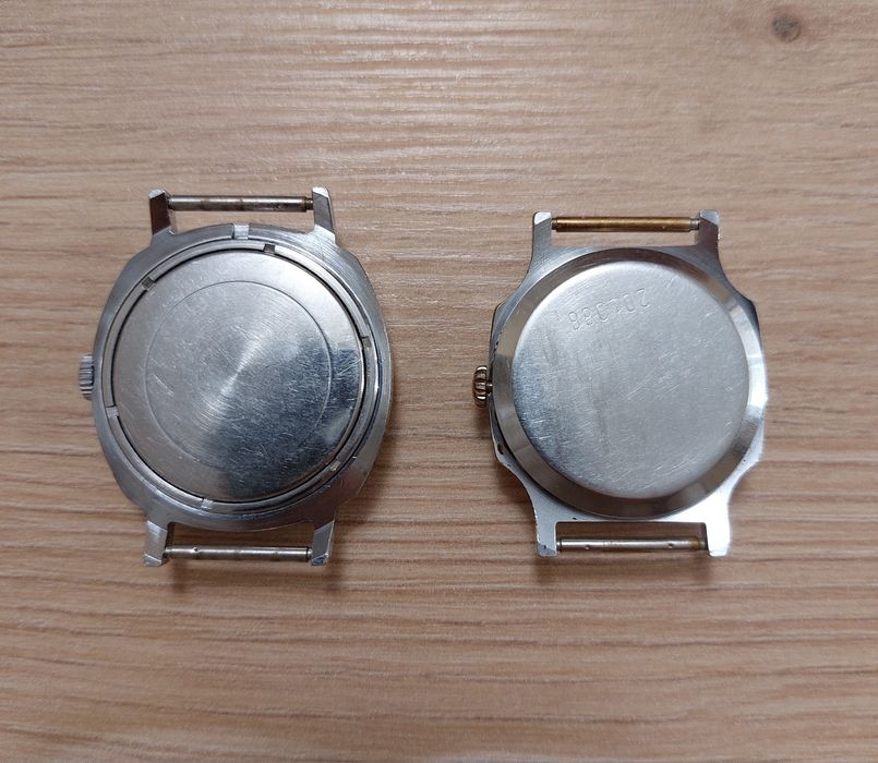 Стари руски ръчни часовници SLAVA и ПОБЕДА