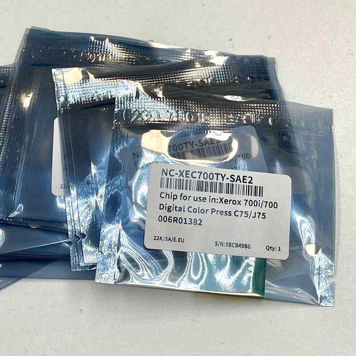 Чипы на тонер Xerox