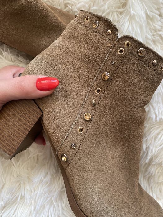 Велурени дамски боти Daniele Gilardo