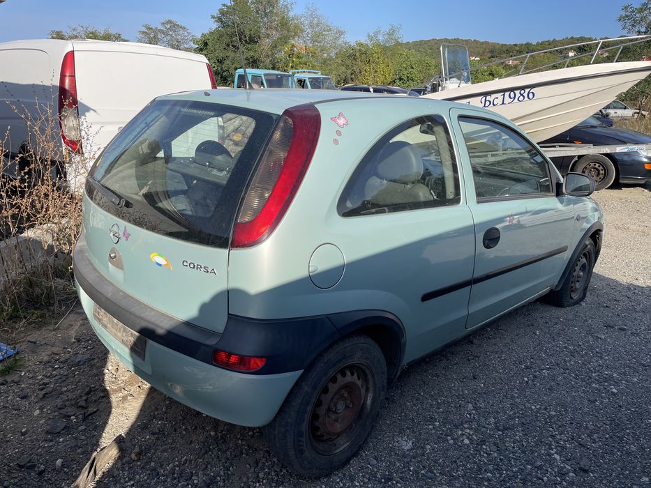 Опел Корса Ц 1.0i 12v 58кс 2003г На Части