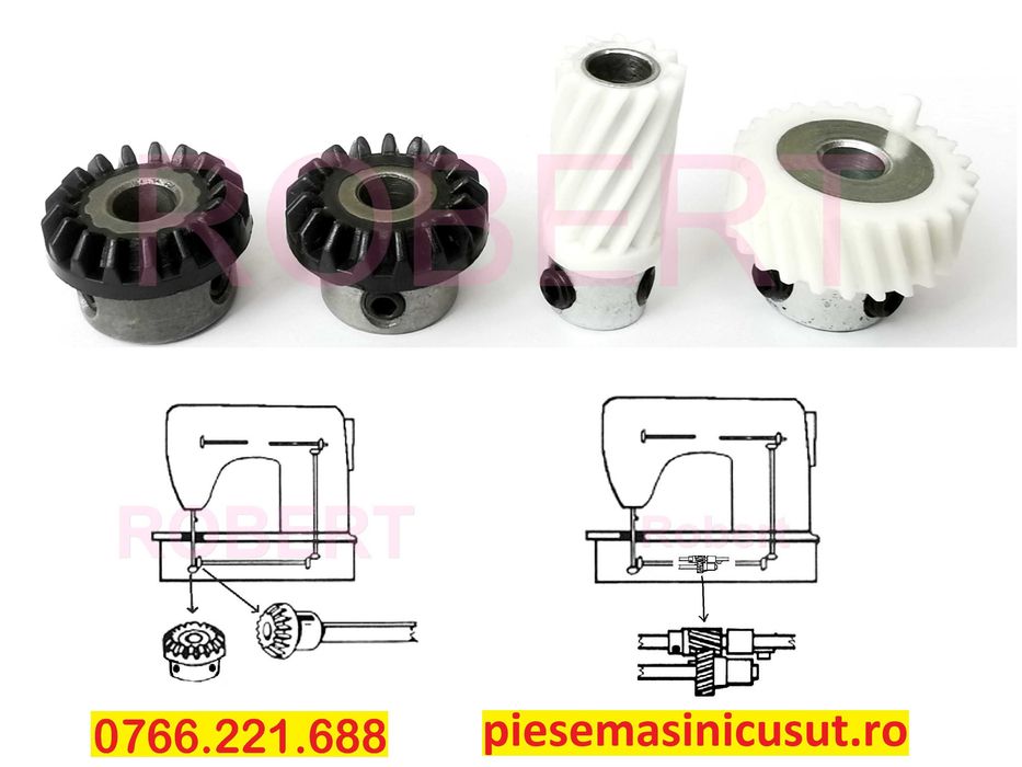 Pinion Pinioane pt masina cusut Singer Privileg - cele care asigura transportul materialului