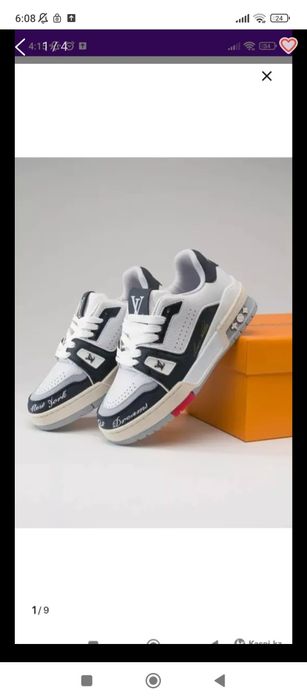 Кеды женская лувитон