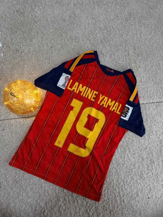 Tricou Spania World Cup Edition 2026 Home Kit - Lamine Yamal - Player Version