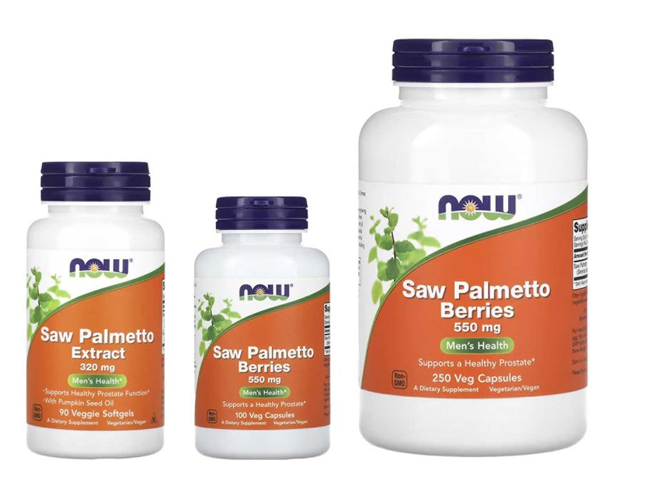 NOW Foods Saw Palmetto  Extract Berries ягоды серенои