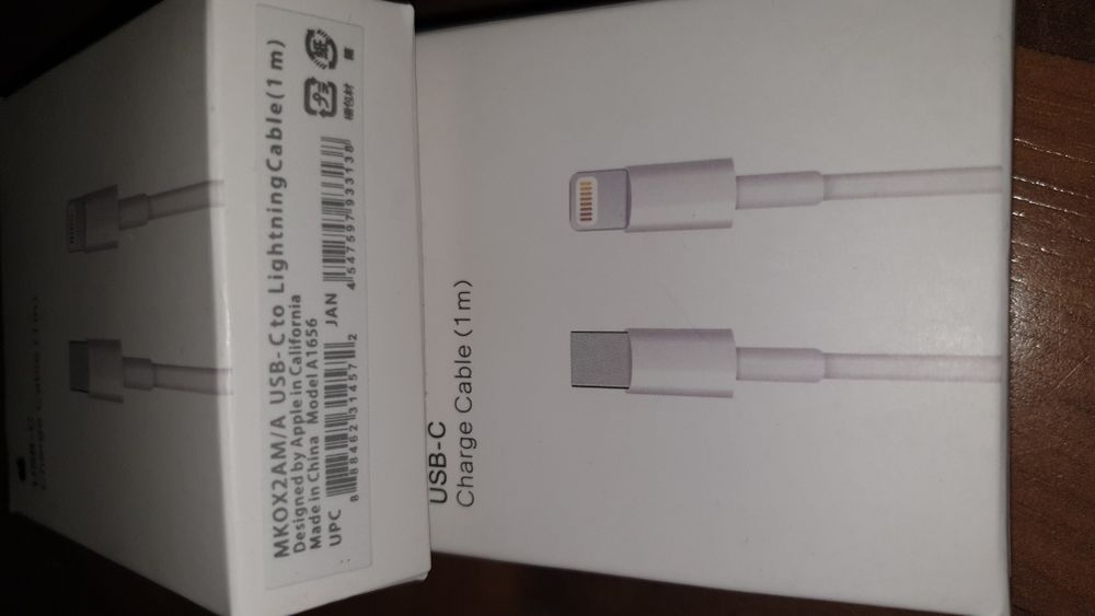 Cablu original Apple USB C - Lightning iPad iPhone 8 X XR Xs 11 12 13