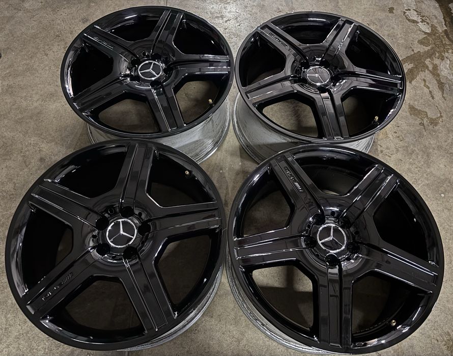 4бр оригинални 19ки Mercedes S class AMG w221 ет43 8,5ж