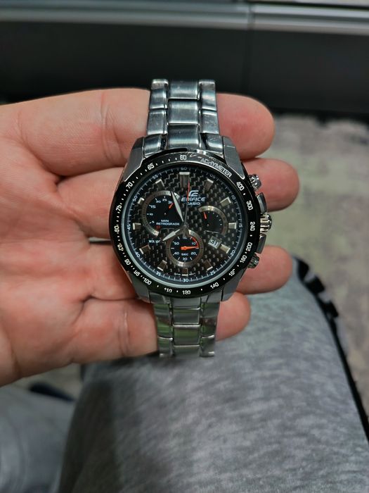 Casio edifice inox carbon