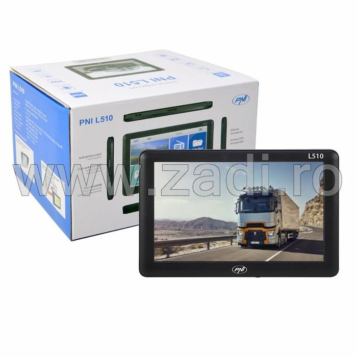 Gps pni l810- cel mai nou model-garantie 2 ani- program truck si harti