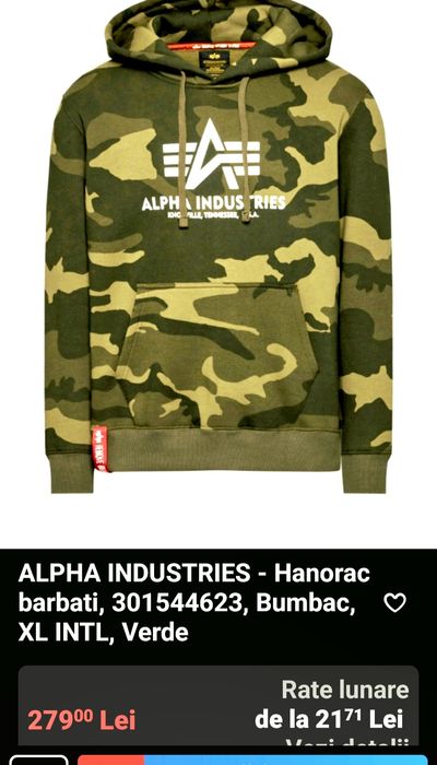 Hanorac Alpha Industries