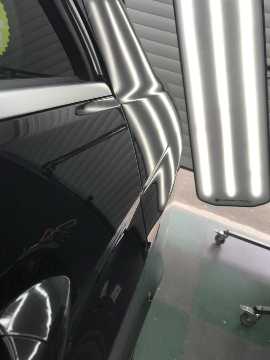 Изправяне на вдлъбнатини без кит и без пребоядисване.