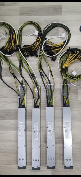 Surse server pentru mining / AI 700W, 750W, 1000W, 1200W, 2250W, 2450W, 2650W, 2700W, 2980W