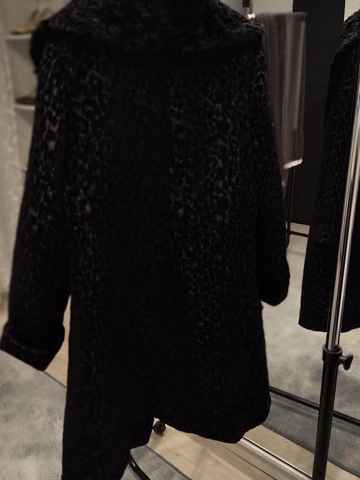 Haina de  blana neagra cu imprimeu tigru