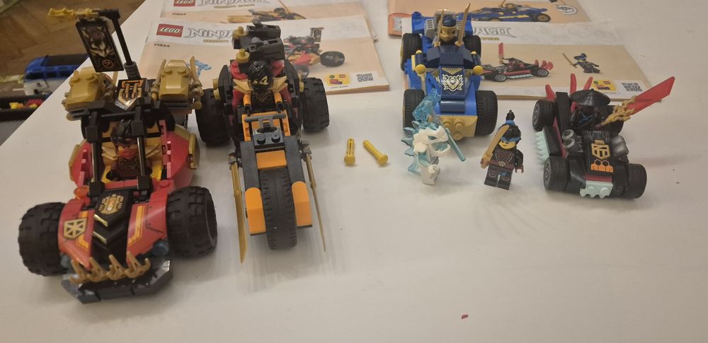 Lot masini Lego Ninjago - 2  seturi