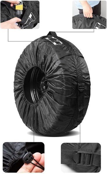 Калъф за резервна гума, 4бр. (13-18инча)