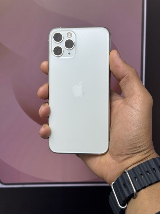  iPhone 11pro 64gb lz/a silver в идеале без реморта